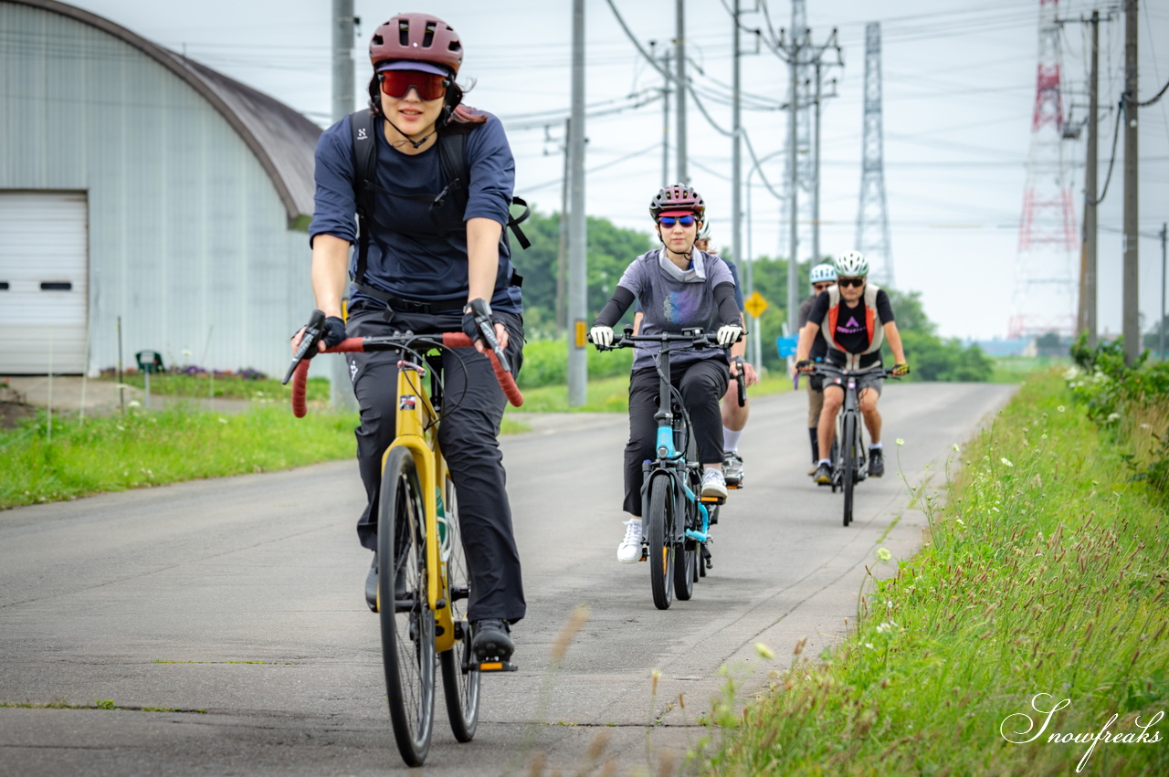 札幌じてんしゃ本舗 × ADO E-bike。SNSなどで話題の電動アシスト自転車に乗って、当別～石狩エリアを快適サイクリング！